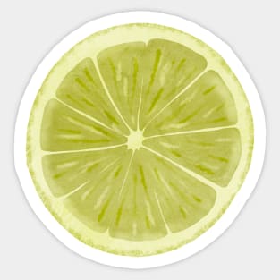 Lime or Lemon Sticker